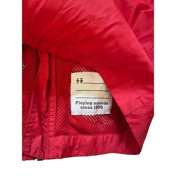 Columbia Kids Red Windbreaker Raincoat XXS - Picture 4 of 4